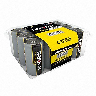 RAYOVAC ALC12PP Battery Alkaline C Everyday PK12