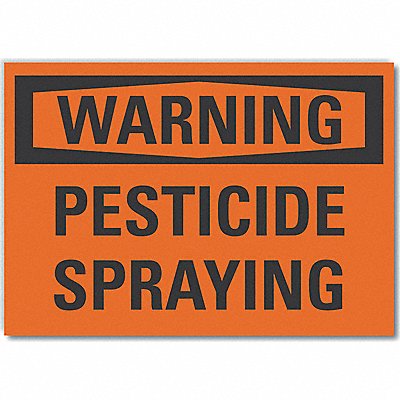LYLE LCU60095ND5X35 Pesticide Warning Lbl 3.5x5in Polyester