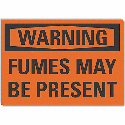 LYLE LCU60096ED10x7 Warning Sign 7inx10in Non-PVC Polymer