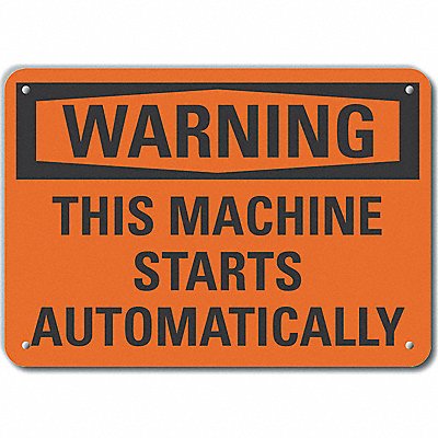 LYLE LCU60114RA10X7 Danger Sign 7 in x 10 in Aluminum