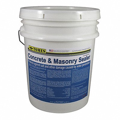 JE TOMES CMS5 Concrete Sealer Pail White 5 gal