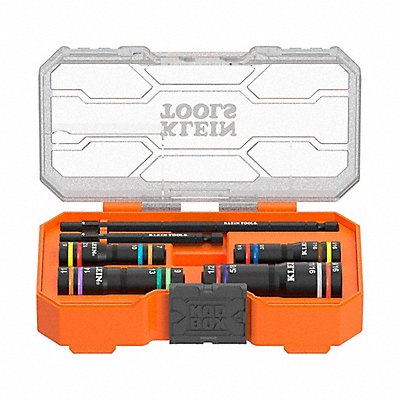 KLEIN TOOLS 654QS Impact Quad Flip Socket Set