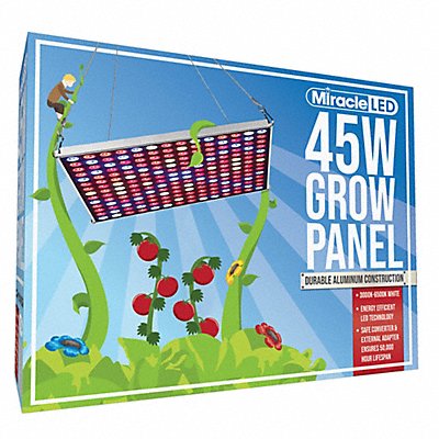 MIRACLE LED 602192 Grow Light Fixture 11 L 11 W 2/5 H 45W