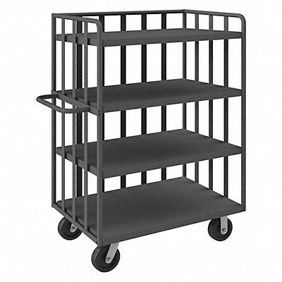 DURHAM MFG OPT422495 Truck Portable Gry w/6 x2 Phnlc Castors