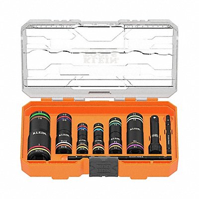 KLEIN TOOLS 656QS Impact Quad Flip Socket Set