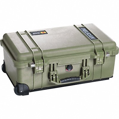 PELICAN 1514 Case 1510 with Padded Dividr Outdr Green