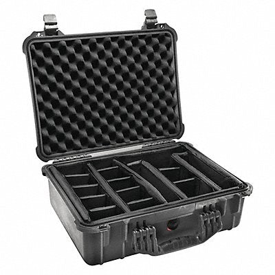 PELICAN 1524 Case 1520 with Padded Divider Black