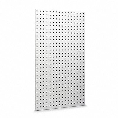 TRITON PRODUCTS LB2W Locboard Pegboard 2 24x42-1/2x9/16 Wht