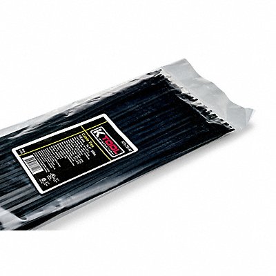 TRITON PRODUCTS ZT14BK Wire Tie Black 14 50 lb.Tensile PK100