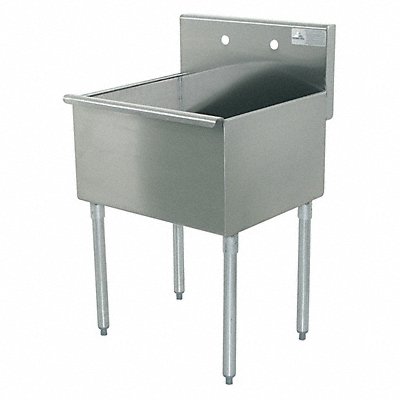 ADVANCE TABCO 64124X Utility Sink 16g One Comp. 300 24 L0