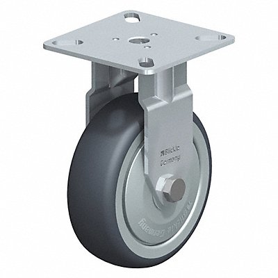 BLICKLE BPATPA75KF Plate Caster Rigid Rubber 3 15/16 H