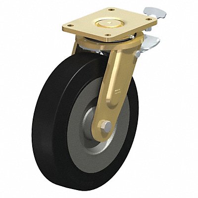 BLICKLE LSSE300KST Plate Caster Swivel Rubber 14 H