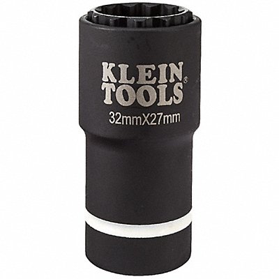 KLEIN TOOLS 66054E Metric 2-in-1 Socket 32 x 27 mm