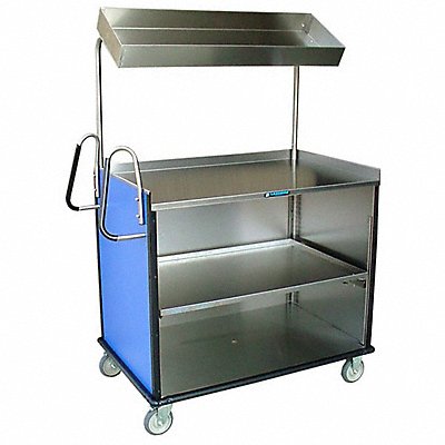 LAKESIDE 660B Compact Mobile Kiosk 49x72-1/4x28-1/4 In