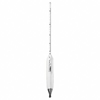 VEE GEE 6613R Hydrometer Alcohol Proof Scale Glass