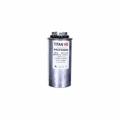 TITAN HD PRCFD405A Dual Run Capacitor 40/5 MFD 4 11/32 H