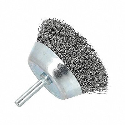 GRAINGER 66254443343 Cup Brush 3 Dia Carbon Steel Bristle