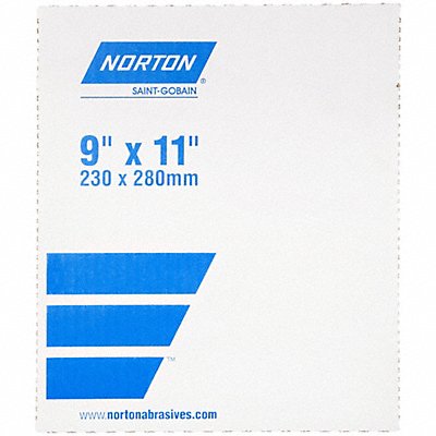 NORTON 66261100960 Sheet Grit P80 11 L 9 W