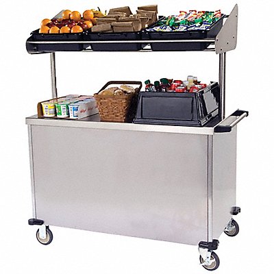 LAKESIDE 663 Breakfast Cart 54-3/4x67x28-1/4 In