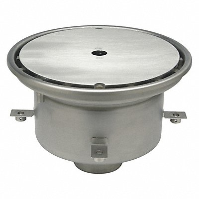ZURN Z180012B3NH Floor Drain 12 Round 3 Out Stainless