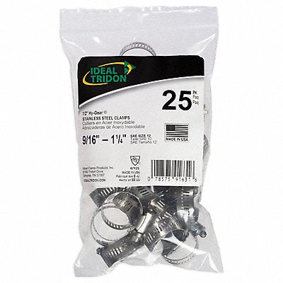 GRAINGER 671257B Contractor Bag 1/2 W 1/2 ID PK25