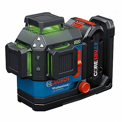 BOSCH GLL33080CGL Laser Level Batteries Included Green