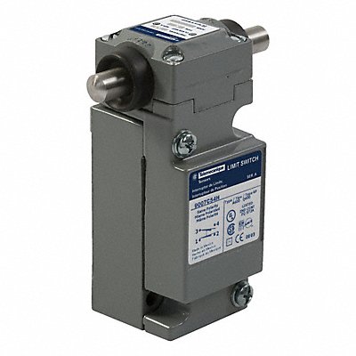 TELEMECANIQUE SENSORS 9007C62H Plug In Limit Switch Plunger 2NO/2NC