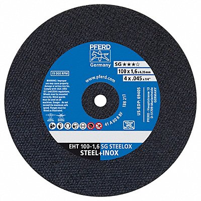 PFERD 69405 HP Cut Off Wheel PSF 4 x.062 x1/4 19000rpm