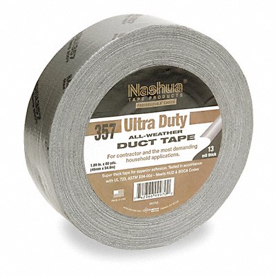 NASHUA 357 Duct Tape Grey 1 7/8 in x 60 yd 13 mil