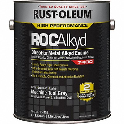 RUST-OLEUM 904402 H7153 7400 Alkyd Enamel Machine Tool Grey 1 g