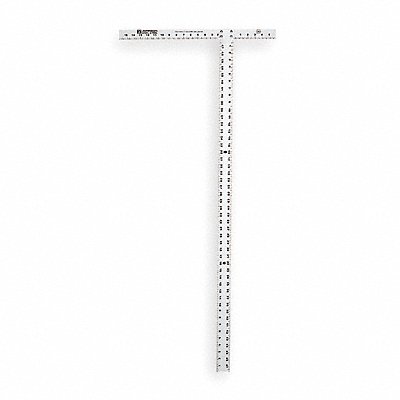 JOHNSON LEVEL JTS481 Drywall T Square 47 7/8 In Alum