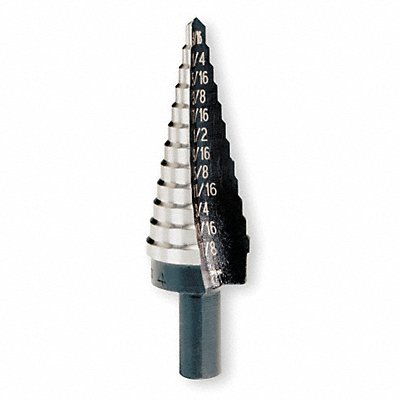 IRWIN UNIBIT4 Step Cone Drill 3/16in to 7/8in HSS