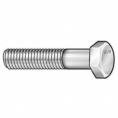 GRAINGER HC1010035025P2 Hex Head Cap Screw Steel 35mm M10-1.50 25PK