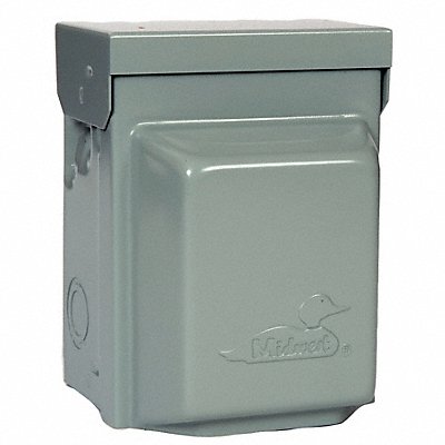 GE U012010 Unmtr Pwr Outlet Gng 20A Stl 5-20R2