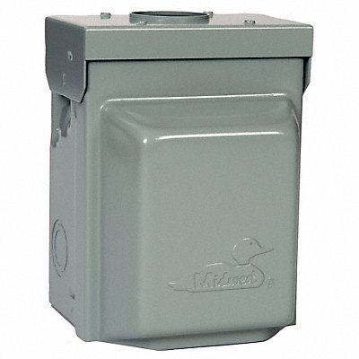 GE U013C Unmtr Pwr Outlet Gng 30A Stl R32U TT-30R
