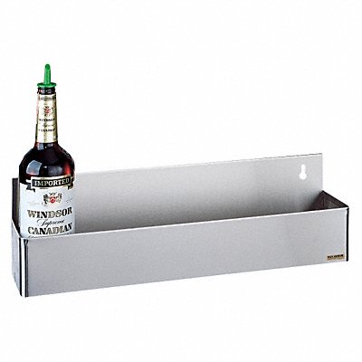 SAN JAMAR B5522GR Speed Rail 4 1/8 in L Holds 5 Bottles