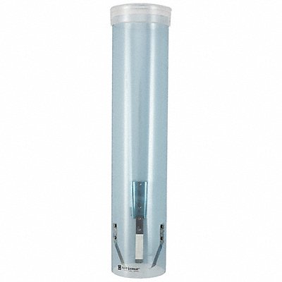GRAINGER C3165TBLGR Cup Dispenser 17 in H Blue