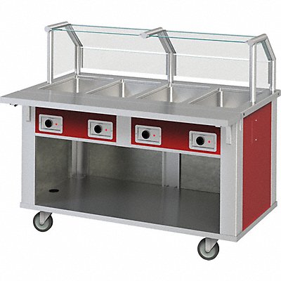 CARLISLE DINEX DXP4HF Hot Food Table 4 Well