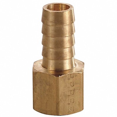 GRAINGER 6AFP3 Barbed Hose Fitting Hose ID 1/2 NPT