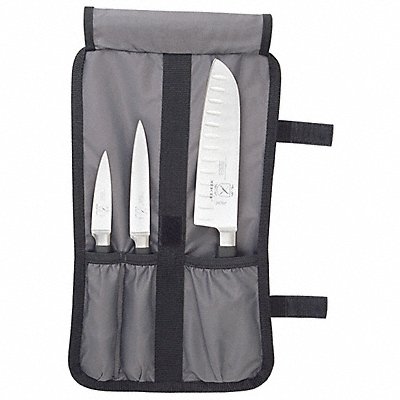 MERCER CUTLERY M21910 Knife Set 7 in Blade Black Handle