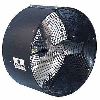 SCHAEFER GVKC36B Standard Duty Industrial Fan 36 Blade Dia 1Spd