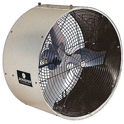 SCHAEFER GVKC36 Standard Duty Industrial Fan 36 Blade Dia 1Spd