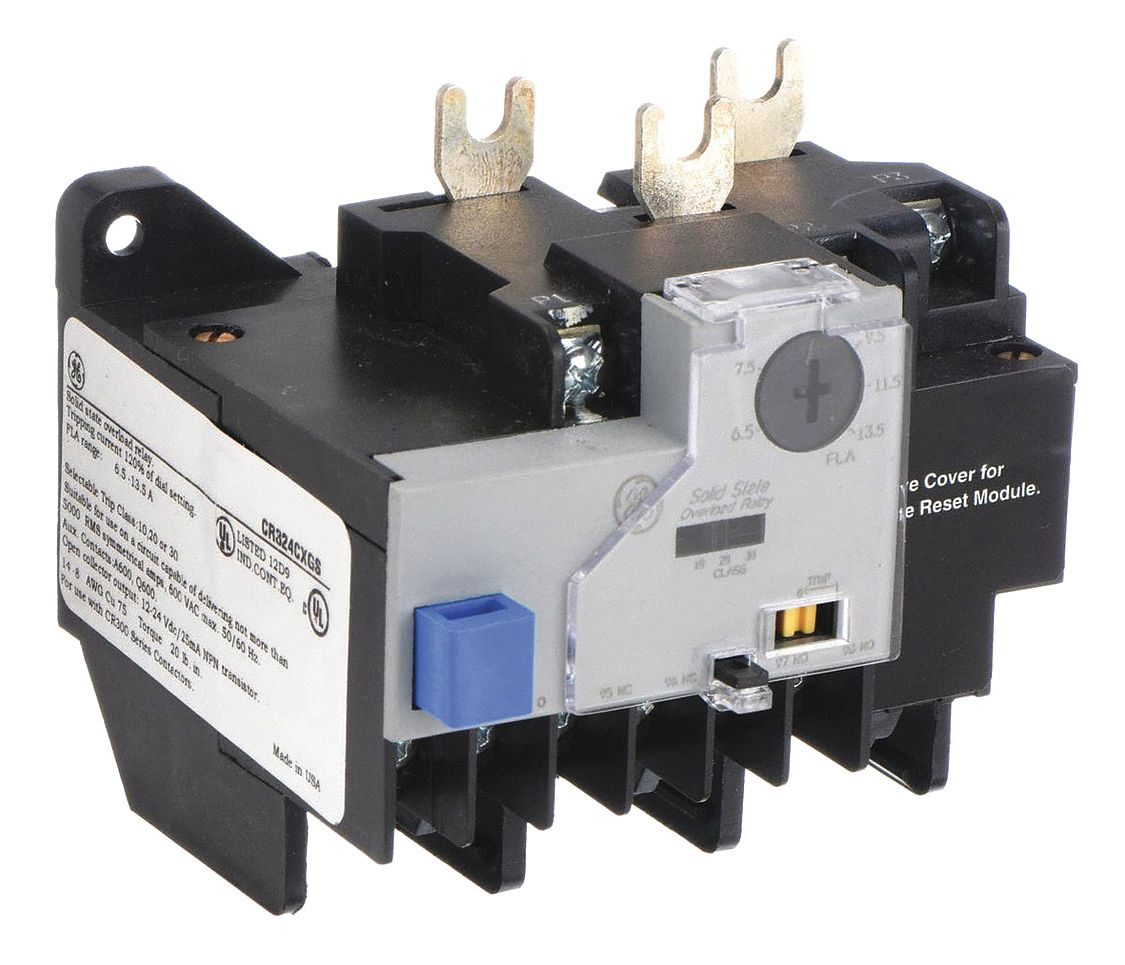 GE CR324CXGS Overload Relay NEMA Electronic Manual