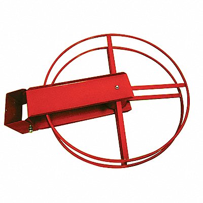 MOON AMERICAN 14313 Fire Hose Reel Red 24 Dia.