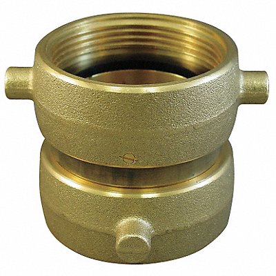 MOON AMERICAN 3792522521 Fire Hose Adaptor Straight NHxNH