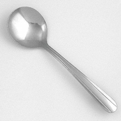 WALCO WL7412 Bouillon Spoon 5 13/16 in L Silver PK24