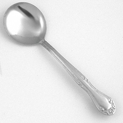 WALCO WL1112 Bouillon Spoon 5 1/4 in L Silver PK24