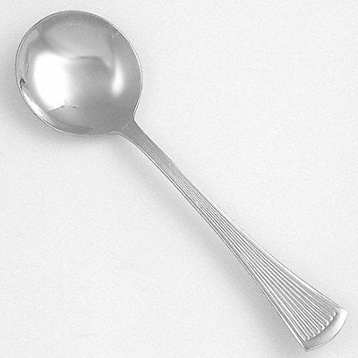 WALCO WL1812 Bouillon Spoon 6 in L Silver PK36