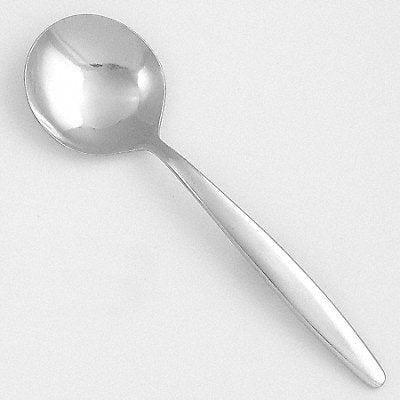 WALCO WL3312 Bouillon Spoon 5 3/4 in L Silver PK24