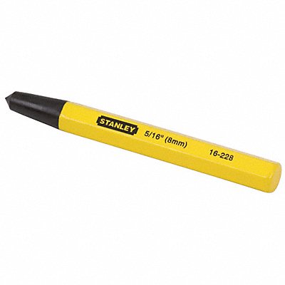 STANLEY 16228 Centre Punch 5/16 x 4-1/2 In Yellow